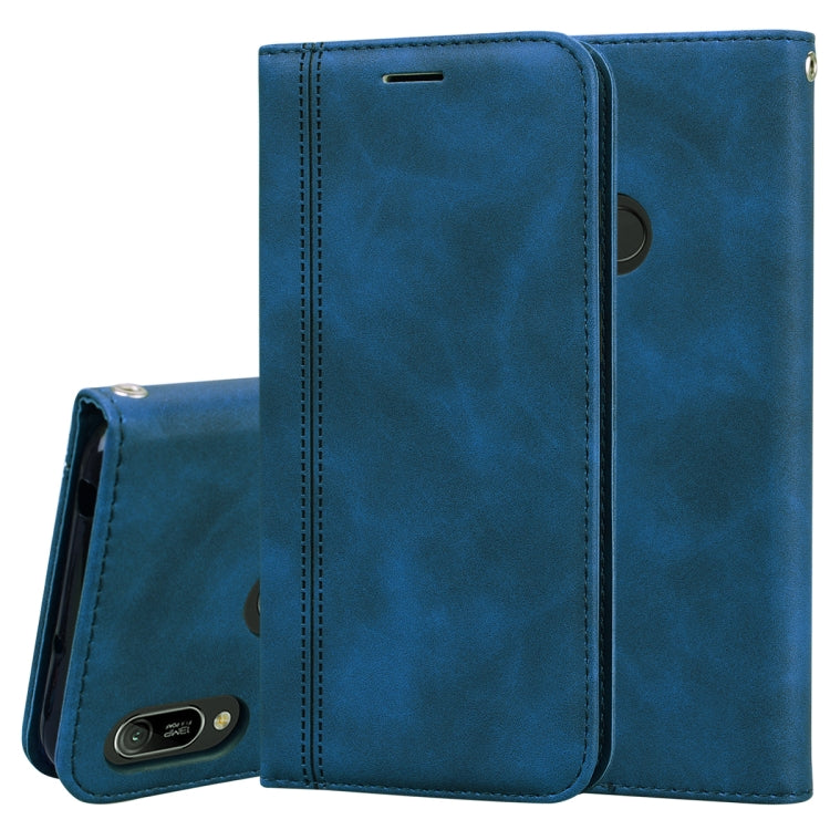 Frosted Business Magnetic Horizontal Flip PU Leather Case with Holder & Card Slot & Lanyard, For Huawei P40 Pro, For Huawei P40 Lite, For Huawei P Smart 2019, For Huawei P Smart / Enjoy 7S, For Huawei Y5 (2018), For Huawei P30 Lite���������������������...