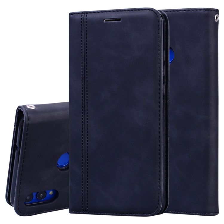 Frosted Business Magnetic Horizontal Flip PU Leather Case with Holder & Card Slot & Lanyard, For Huawei P40 Pro, For Huawei P40 Lite, For Huawei P Smart 2019, For Huawei P Smart / Enjoy 7S, For Huawei Y5 (2018), For Huawei P30 Lite���������������������...