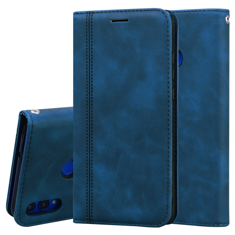 Frosted Business Magnetic Horizontal Flip PU Leather Case with Holder & Card Slot & Lanyard, For Huawei P40 Pro, For Huawei P40 Lite, For Huawei P Smart 2019, For Huawei P Smart / Enjoy 7S, For Huawei Y5 (2018), For Huawei P30 Lite���������������������...