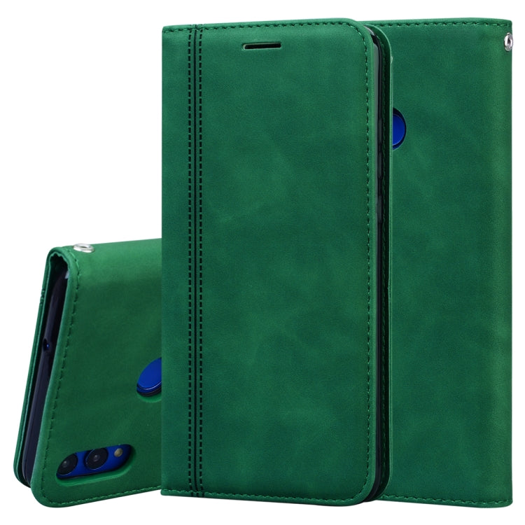 Frosted Business Magnetic Horizontal Flip PU Leather Case with Holder & Card Slot & Lanyard, For Huawei P40 Pro, For Huawei P40 Lite, For Huawei P Smart 2019, For Huawei P Smart / Enjoy 7S, For Huawei Y5 (2018), For Huawei P30 Lite���������������������...