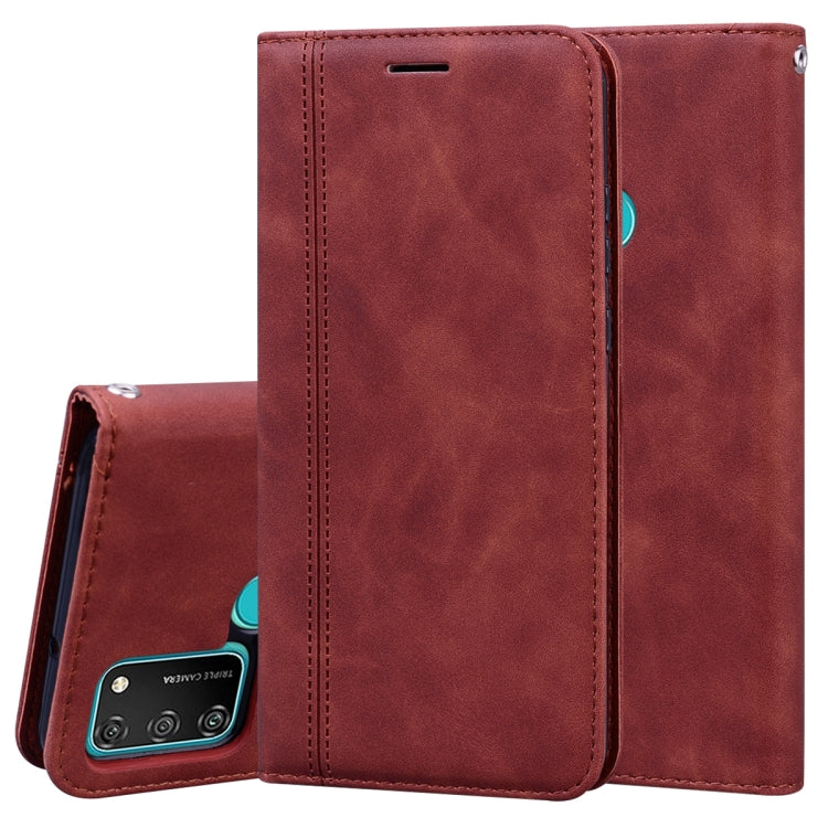 Frosted Business Magnetic Horizontal Flip PU Leather Case with Holder & Card Slot & Lanyard, For Huawei P40 Pro, For Huawei P40 Lite, For Huawei P Smart 2019, For Huawei P Smart / Enjoy 7S, For Huawei Y5 (2018), For Huawei P30 Lite���������������������...