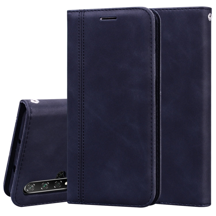 Frosted Business Magnetic Horizontal Flip PU Leather Case with Holder & Card Slot & Lanyard, For Huawei P40 Pro, For Huawei P40 Lite, For Huawei P Smart 2019, For Huawei P Smart / Enjoy 7S, For Huawei Y5 (2018), For Huawei P30 Lite���������������������...