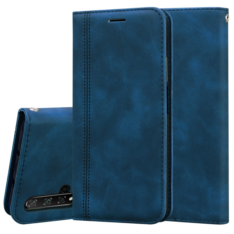 Frosted Business Magnetic Horizontal Flip PU Leather Case with Holder & Card Slot & Lanyard, For Huawei P40 Pro, For Huawei P40 Lite, For Huawei P Smart 2019, For Huawei P Smart / Enjoy 7S, For Huawei Y5 (2018), For Huawei P30 Lite���������������������...