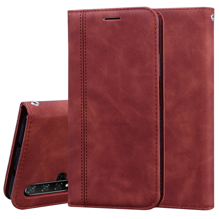 Frosted Business Magnetic Horizontal Flip PU Leather Case with Holder & Card Slot & Lanyard, For Huawei P40 Pro, For Huawei P40 Lite, For Huawei P Smart 2019, For Huawei P Smart / Enjoy 7S, For Huawei Y5 (2018), For Huawei P30 Lite���������������������...