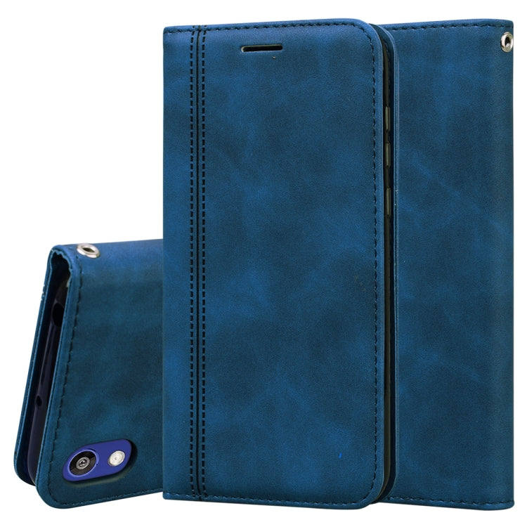 Frosted Business Magnetic Horizontal Flip PU Leather Case with Holder & Card Slot & Lanyard, For Huawei P40 Pro, For Huawei P40 Lite, For Huawei P Smart 2019, For Huawei P Smart / Enjoy 7S, For Huawei Y5 (2018), For Huawei P30 Lite���������������������...
