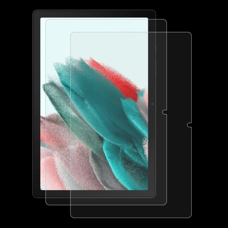 2pcs 9H 0.3mm Explosion-proof Tempered Glass Film, For Samsung Galaxy Tab Active5, For Samsung Galaxy Tab A9 Plus, For Samsung Galaxy Tab A9, For Galaxy Tab Active5 Tactical Edition