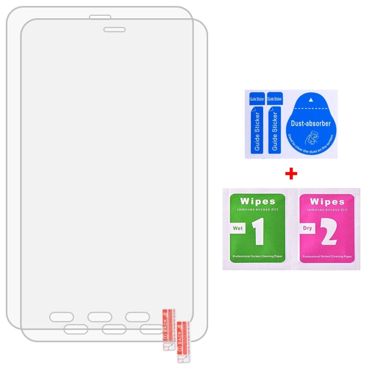 2pcs 9H 0.3mm Explosion-proof Tempered Glass Film, For Samsung Galaxy Tab Active5, For Samsung Galaxy Tab A9 Plus, For Samsung Galaxy Tab A9, For Galaxy Tab Active5 Tactical Edition