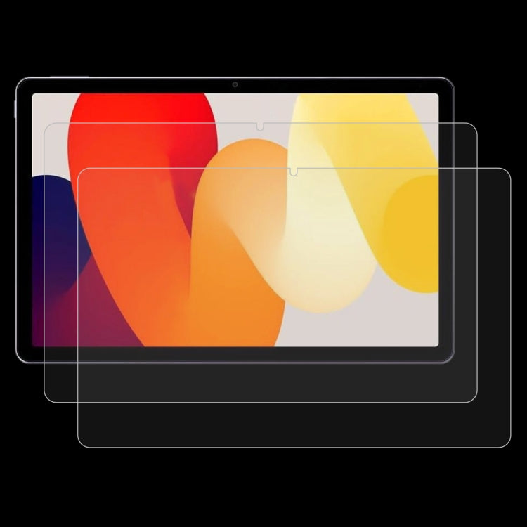 2pcs 9H 0.3mm Explosion-proof Tempered Glass Film, For Xiaomi Pad 7 / 7 Pro 11.2, For Xiaomi Poco Pad 12.1, For Xiaomi Redmi Pad SE 4G, For Xiaomi Redmi Pad Pro, For Xiaomi Pad 6 Max, For Xiaomi Redmi Pad SE, For Xiaomi Redmi Pad 2���������������������...