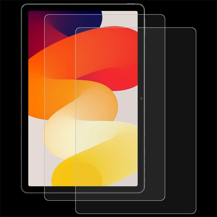 2pcs 9H 0.3mm Explosion-proof Tempered Glass Film, For Xiaomi Pad 7 / 7 Pro 11.2, For Xiaomi Poco Pad 12.1, For Xiaomi Redmi Pad SE 4G, For Xiaomi Redmi Pad Pro, For Xiaomi Pad 6 Max, For Xiaomi Redmi Pad SE, For Xiaomi Redmi Pad 2���������������������...