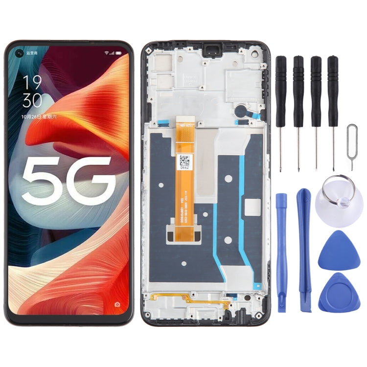 OEM LCD Screen Digitizer Full Assembly with Frame, For OPPO A2 5G, For OPPO A18 4G, For OPPO A38 4G, For OPPO A58 4G, For OPPO K11X, For OPPO F23 5G, For OPPO A1 5G 2023, For OPPO A1x, For OPPO A56s, For OPPO A58x 5G, For OPPO A77 4G, For OPPO A98 5G��...