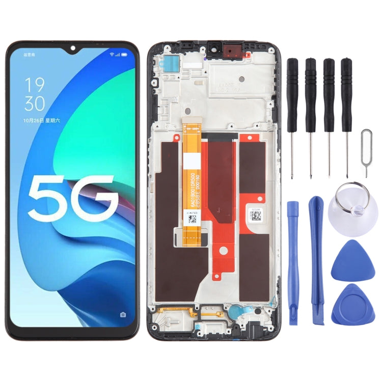 OEM LCD Screen Digitizer Full Assembly with Frame, For OPPO A2 5G, For OPPO A18 4G, For OPPO A38 4G, For OPPO A58 4G, For OPPO K11X, For OPPO F23 5G, For OPPO A1 5G 2023, For OPPO A1x, For OPPO A56s, For OPPO A58x 5G, For OPPO A77 4G, For OPPO A98 5G��...
