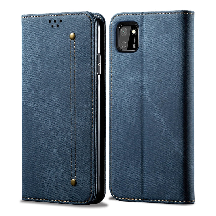 Denim Texture Casual Style Horizontal Flip Leather Case with Holder & Card Slots & Wallet, For Huawei Nova 7, For Huawei Nova 7 Pro, For Huawei Nova 7 SE / P40 Lite 5G, For Huawei Y5P, For Huawei Y6P, For Huawei Honor X10 5G, For Vivo Y50��������������...