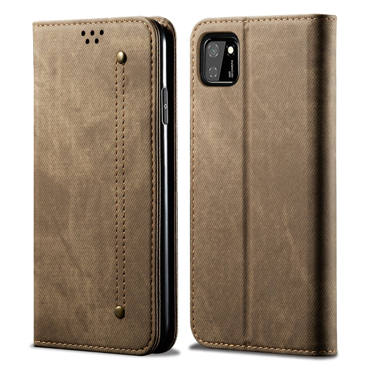Denim Texture Casual Style Horizontal Flip Leather Case with Holder & Card Slots & Wallet, For Huawei Nova 7, For Huawei Nova 7 Pro, For Huawei Nova 7 SE / P40 Lite 5G, For Huawei Y5P, For Huawei Y6P, For Huawei Honor X10 5G, For Vivo Y50��������������...