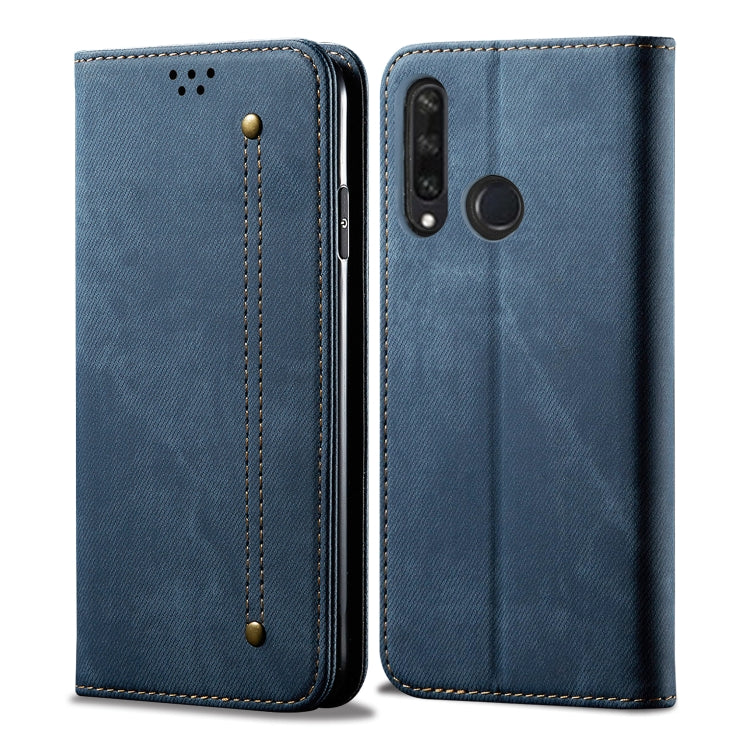 Denim Texture Casual Style Horizontal Flip Leather Case with Holder & Card Slots & Wallet, For Huawei Nova 7, For Huawei Nova 7 Pro, For Huawei Nova 7 SE / P40 Lite 5G, For Huawei Y5P, For Huawei Y6P, For Huawei Honor X10 5G, For Vivo Y50��������������...
