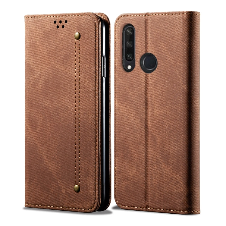 Denim Texture Casual Style Horizontal Flip Leather Case with Holder & Card Slots & Wallet, For Huawei Nova 7, For Huawei Nova 7 Pro, For Huawei Nova 7 SE / P40 Lite 5G, For Huawei Y5P, For Huawei Y6P, For Huawei Honor X10 5G, For Vivo Y50��������������...