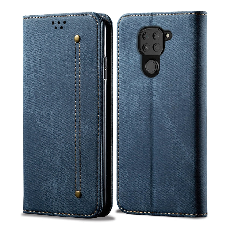 Denim Texture Casual Style Horizontal Flip Leather Case with Holder & Card Slots & Wallet, For Huawei Nova 7, For Huawei Nova 7 Pro, For Huawei Nova 7 SE / P40 Lite 5G, For Huawei Y5P, For Huawei Y6P, For Huawei Honor X10 5G, For Vivo Y50��������������...