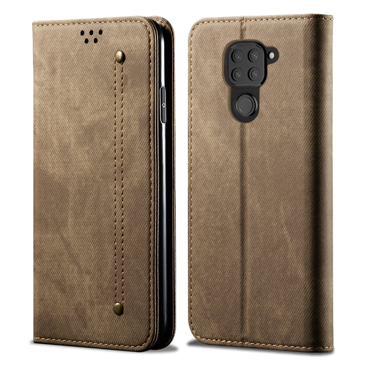 Denim Texture Casual Style Horizontal Flip Leather Case with Holder & Card Slots & Wallet, For Huawei Nova 7, For Huawei Nova 7 Pro, For Huawei Nova 7 SE / P40 Lite 5G, For Huawei Y5P, For Huawei Y6P, For Huawei Honor X10 5G, For Vivo Y50��������������...