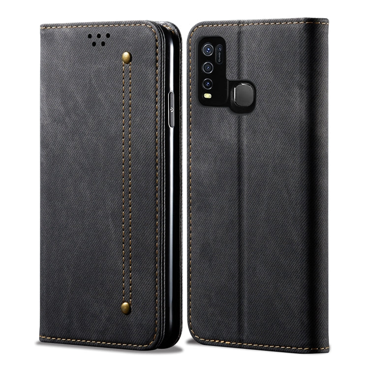 Denim Texture Casual Style Horizontal Flip Leather Case with Holder & Card Slots & Wallet, For Huawei Nova 7, For Huawei Nova 7 Pro, For Huawei Nova 7 SE / P40 Lite 5G, For Huawei Y5P, For Huawei Y6P, For Huawei Honor X10 5G, For Vivo Y50��������������...