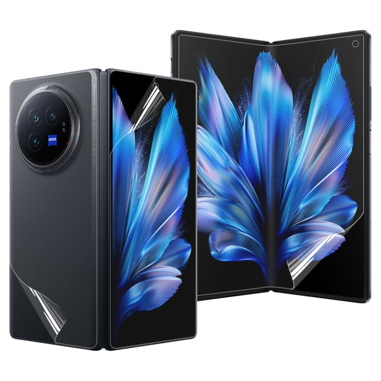 3 in 1 Full Screen Protector Explosion-proof Hydrogel Film, For vivo X Fold3 Pro, For vivo X Fold3, For vivo X Fold2