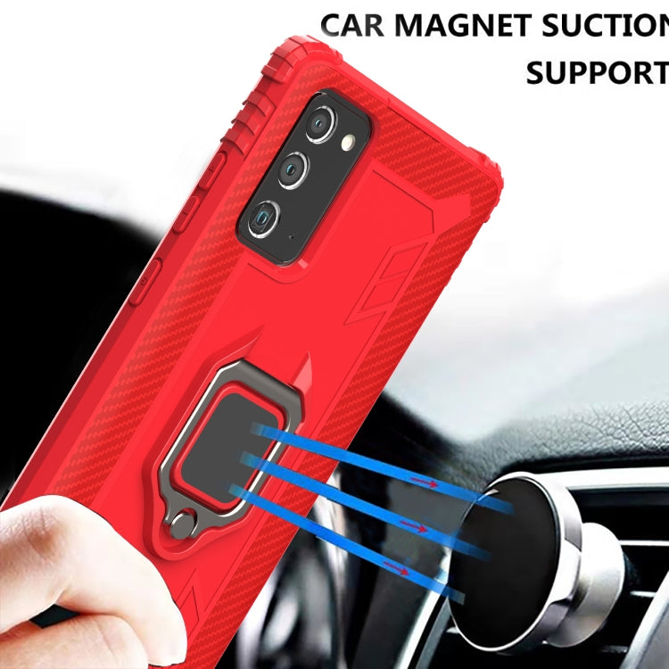 Carbon Fiber Protective Case with 360 Degree Rotating Ring Holder, For Samsung Galaxy Note 20, For Huawei P30 Lite, For Huawei P30, For Huawei P30 Pro