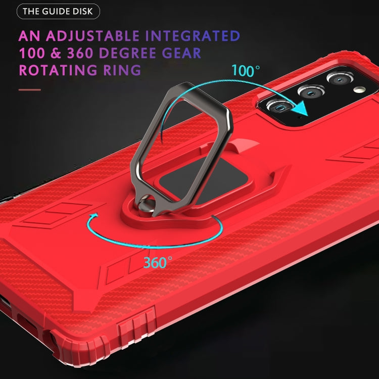 Carbon Fiber Protective Case with 360 Degree Rotating Ring Holder, For Samsung Galaxy Note 20, For Huawei P30 Lite, For Huawei P30, For Huawei P30 Pro