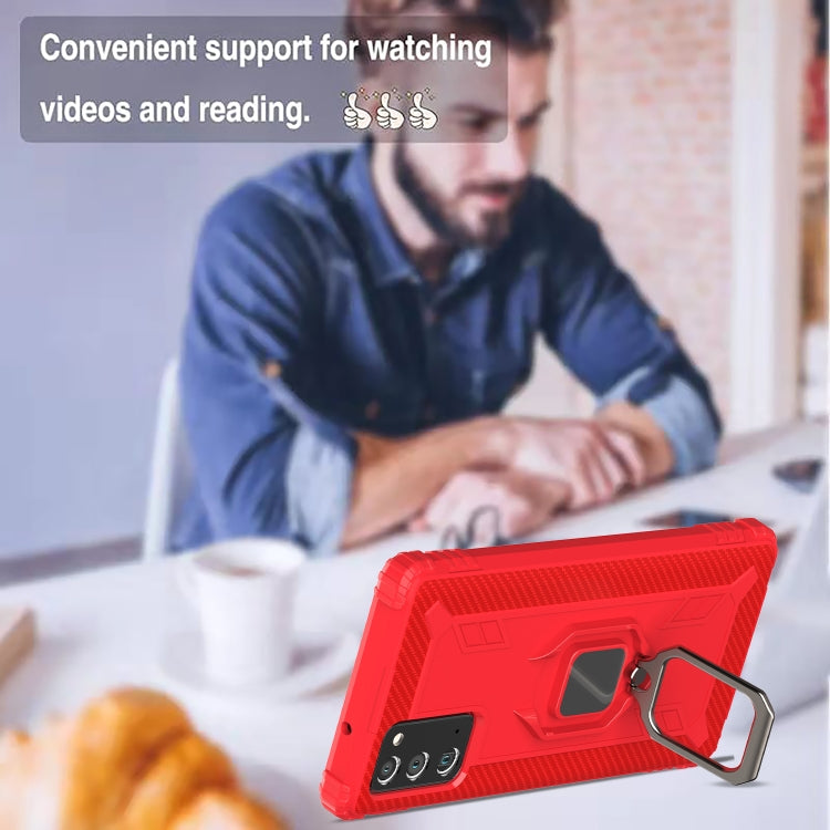 Carbon Fiber Protective Case with 360 Degree Rotating Ring Holder, For Samsung Galaxy Note 20, For Huawei P30 Lite, For Huawei P30, For Huawei P30 Pro