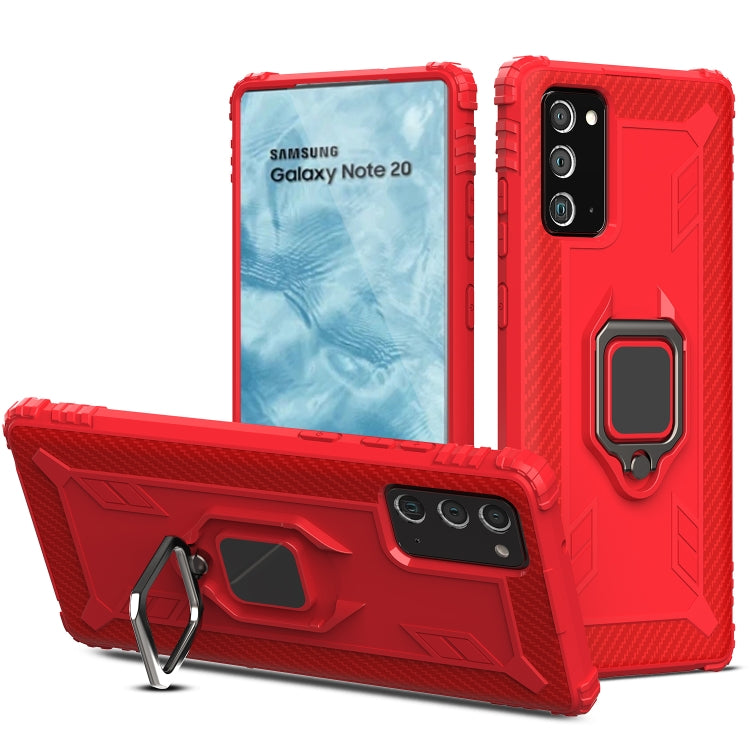 Carbon Fiber Protective Case with 360 Degree Rotating Ring Holder, For Samsung Galaxy Note 20, For Huawei P30 Lite, For Huawei P30, For Huawei P30 Pro