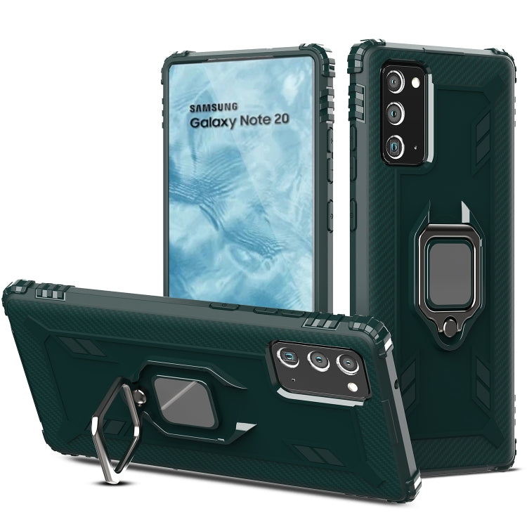 Carbon Fiber Protective Case with 360 Degree Rotating Ring Holder, For Samsung Galaxy Note 20, For Huawei P30 Lite, For Huawei P30, For Huawei P30 Pro