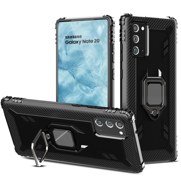 Carbon Fiber Protective Case with 360 Degree Rotating Ring Holder, For Samsung Galaxy Note 20, For Huawei P30 Lite, For Huawei P30, For Huawei P30 Pro