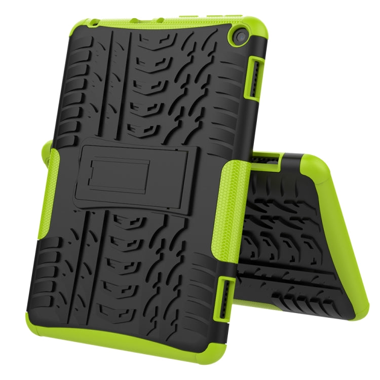 Tire Texture Shockproof TPU+PC Protective Case with Holder, For LG Velvet, For Samsung Galaxy A21 (US Version), For Xiaomi Redmi Note 9, For Amazon Fire HD 8 (2020)