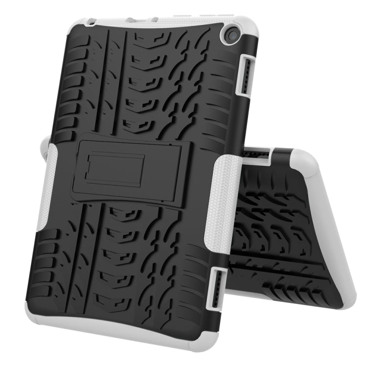 Tire Texture Shockproof TPU+PC Protective Case with Holder, For LG Velvet, For Samsung Galaxy A21 (US Version), For Xiaomi Redmi Note 9, For Amazon Fire HD 8 (2020)