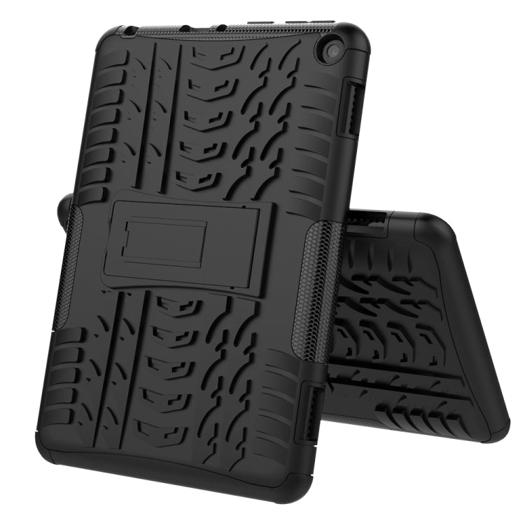 Tire Texture Shockproof TPU+PC Protective Case with Holder, For LG Velvet, For Samsung Galaxy A21 (US Version), For Xiaomi Redmi Note 9, For Amazon Fire HD 8 (2020)