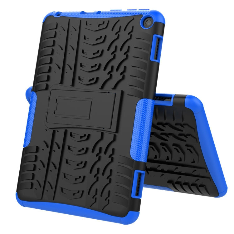 Tire Texture Shockproof TPU+PC Protective Case with Holder, For LG Velvet, For Samsung Galaxy A21 (US Version), For Xiaomi Redmi Note 9, For Amazon Fire HD 8 (2020)