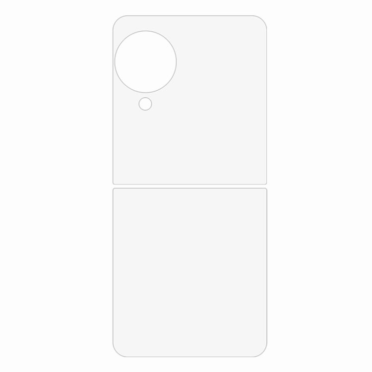 Full Screen Back Protector Explosion-proof Hydrogel Film, For OPPO Find N3 Flip, For OPPO Find N3