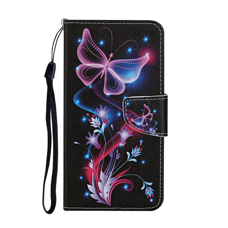 Colored Drawing Pattern Horizontal Flip Leather Case with Holder & Card Slots & Wallet, For Huawei P40 Lite E, For Huawei P40