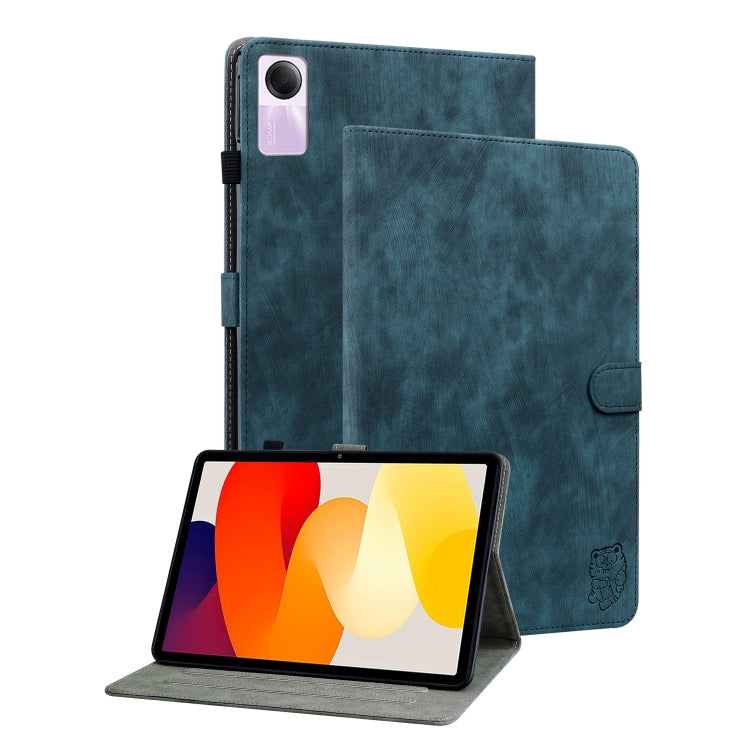 Tiger Pattern Flip Leather Tablet Case