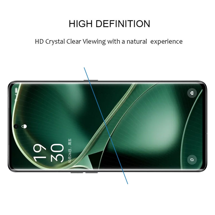 9H HD 3D Curved Edge Tempered Glass Film, For OPPO Find X7 Ultra / Find X8 Ultra, For OPPO Reno13 Pro Global, For OPPO Find X7, For OPPO Reno11 Pro Global, For OPPO A2 Pro
