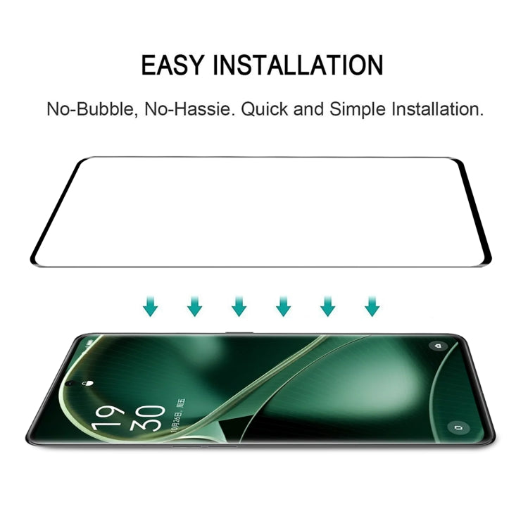 9H HD 3D Curved Edge Tempered Glass Film, For OPPO Find X7 Ultra / Find X8 Ultra, For OPPO Reno13 Pro Global, For OPPO Find X7, For OPPO Reno11 Pro Global, For OPPO A2 Pro