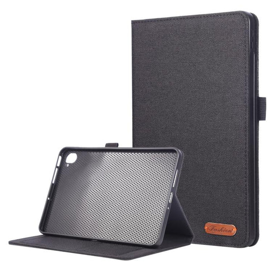Fabric Texture Horizontal Flip Leather Tablet Case