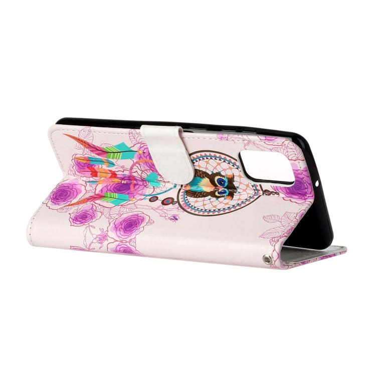 Oil Embossed Coloured Drawing Pattern Horizontal Flip PU Leather Case with Holder & Card Slots & Wallet, For Galaxy A41