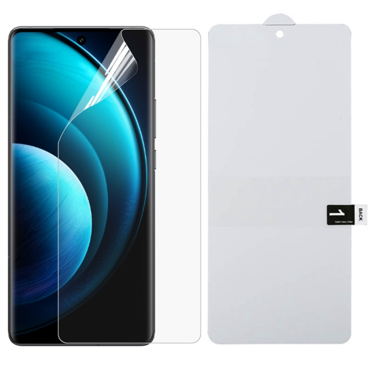 Full Screen Protector Explosion-proof Hydrogel Film, For vivo iQOO 12 Pro, For vivo X100 Pro, For vivo Y100i / Y100t, For vivo S18 Pro, For vivo V29 Pro, For vivo X100, For vivo S18, For vivo iQOO Neo9, For vivo iQOO Neo9 Pro, For vivo iQOO 12���������...