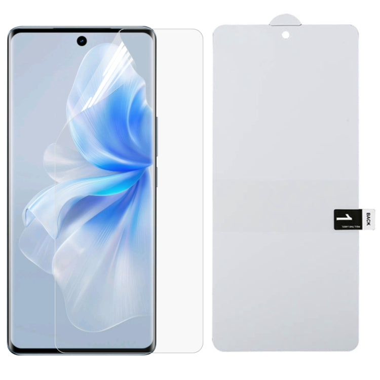 Full Screen Protector Explosion-proof Hydrogel Film, For vivo iQOO 12 Pro, For vivo X100 Pro, For vivo Y100i / Y100t, For vivo S18 Pro, For vivo V29 Pro, For vivo X100, For vivo S18, For vivo iQOO Neo9, For vivo iQOO Neo9 Pro, For vivo iQOO 12���������...