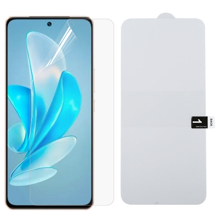 Full Screen Protector Explosion-proof Hydrogel Film, For vivo iQOO 12 Pro, For vivo X100 Pro, For vivo Y100i / Y100t, For vivo S18 Pro, For vivo V29 Pro, For vivo X100, For vivo S18, For vivo iQOO Neo9, For vivo iQOO Neo9 Pro, For vivo iQOO 12���������...