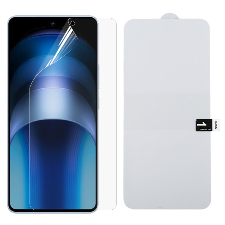 Full Screen Protector Explosion-proof Hydrogel Film, For vivo iQOO 12 Pro, For vivo X100 Pro, For vivo Y100i / Y100t, For vivo S18 Pro, For vivo V29 Pro, For vivo X100, For vivo S18, For vivo iQOO Neo9, For vivo iQOO Neo9 Pro, For vivo iQOO 12���������...