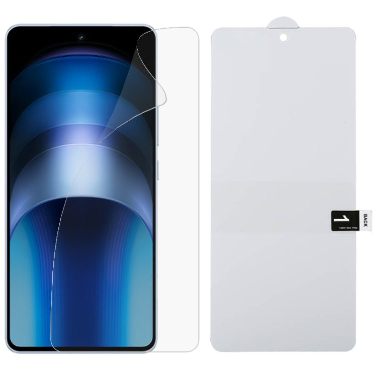 Full Screen Protector Explosion-proof Hydrogel Film, For vivo iQOO 12 Pro, For vivo X100 Pro, For vivo Y100i / Y100t, For vivo S18 Pro, For vivo V29 Pro, For vivo X100, For vivo S18, For vivo iQOO Neo9, For vivo iQOO Neo9 Pro, For vivo iQOO 12���������...