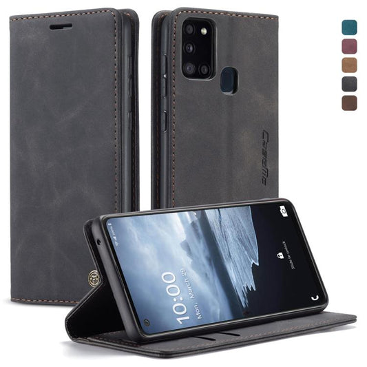 CaseMe-013 Multifunctional Retro Frosted Horizontal Flip Leather Case with Card Slot & Holder & Wallet