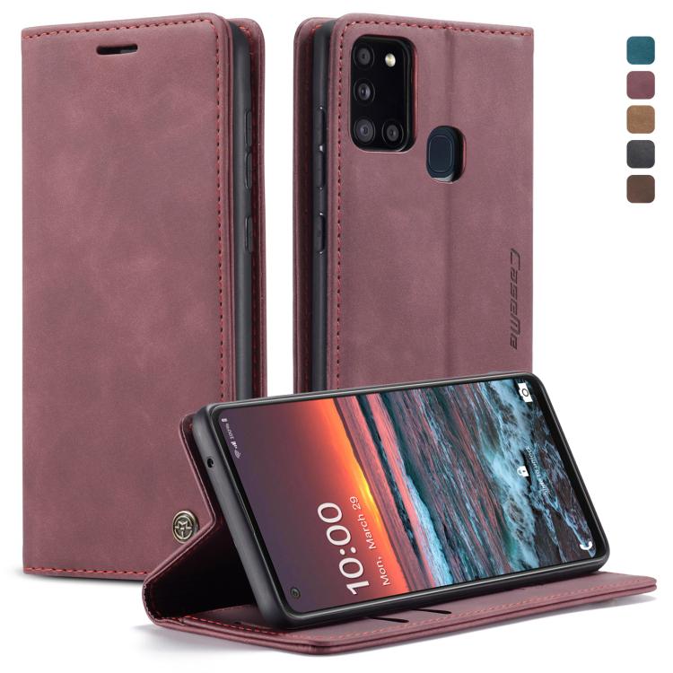 CaseMe-013 Multifunctional Retro Frosted Horizontal Flip Leather Case with Card Slot & Holder & Wallet