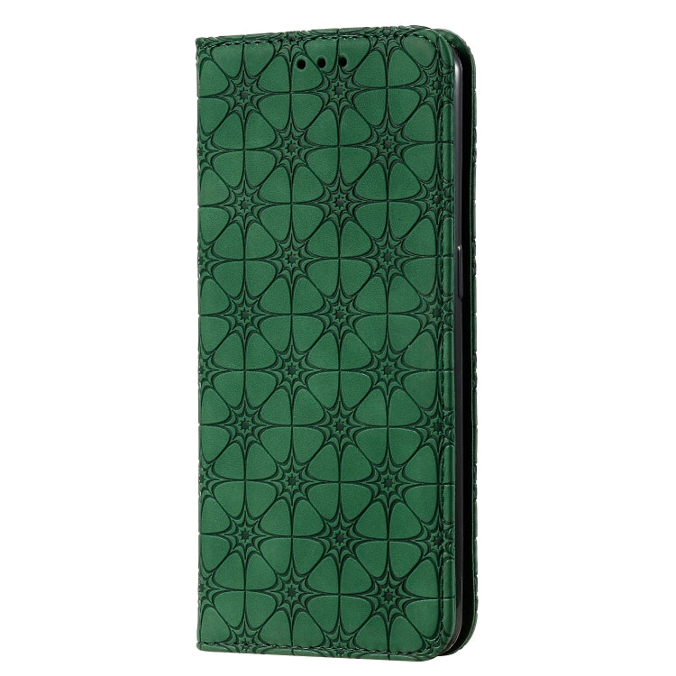 Lucky Flowers Embossing Pattern Magnetic Horizontal Flip Leather Case with Holder & Card Slots, For OPPO A8 / A31 (2020), For OPPO A52 / A72 / A92, For OPPO A91 / F15 (2020), For OPPO A92s, For OPPO A9 (2020) / A5 (2020) / A11X
