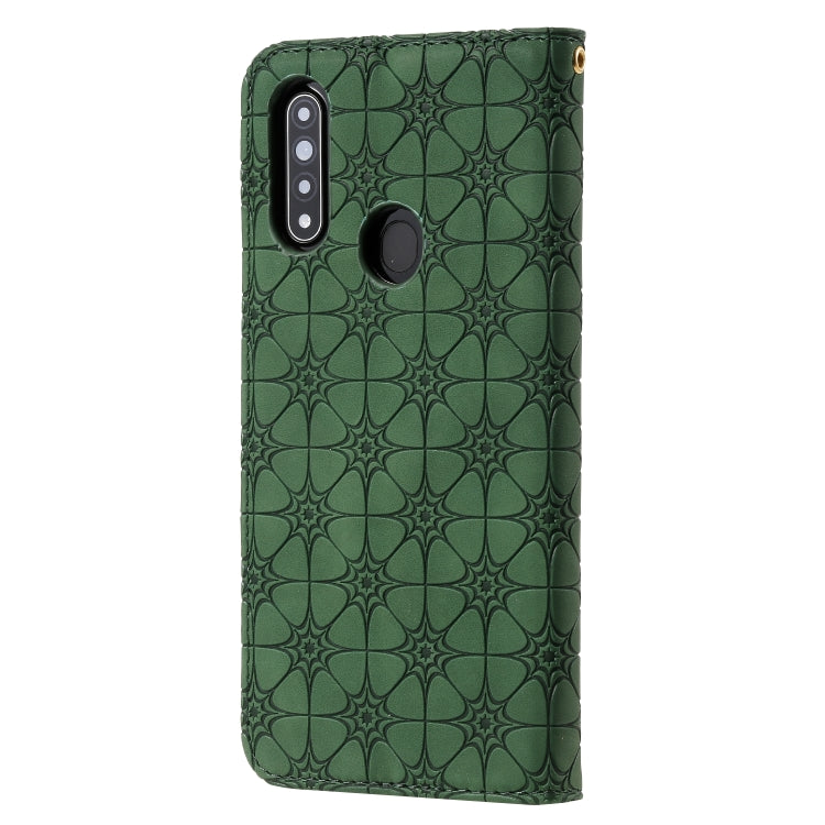Lucky Flowers Embossing Pattern Magnetic Horizontal Flip Leather Case with Holder & Card Slots, For OPPO A8 / A31 (2020), For OPPO A52 / A72 / A92, For OPPO A91 / F15 (2020), For OPPO A92s, For OPPO A9 (2020) / A5 (2020) / A11X