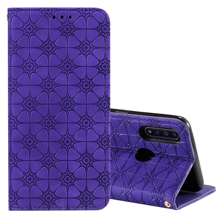 Lucky Flowers Embossing Pattern Magnetic Horizontal Flip Leather Case with Holder & Card Slots, For OPPO A8 / A31 (2020), For OPPO A52 / A72 / A92, For OPPO A91 / F15 (2020), For OPPO A92s, For OPPO A9 (2020) / A5 (2020) / A11X